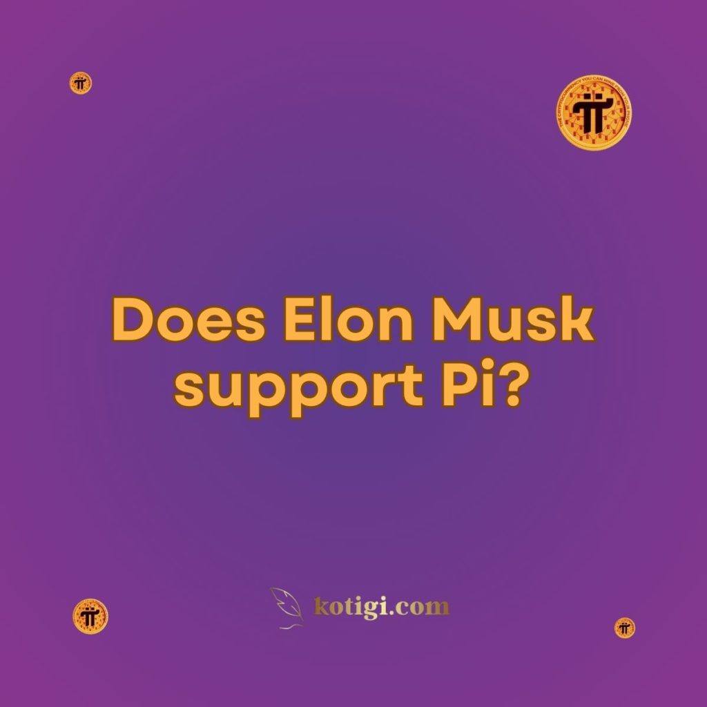 Does Elon Musk support Pi?