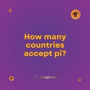 How many countries accept pi?