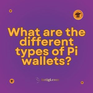 What are the different types of Pi wallets?