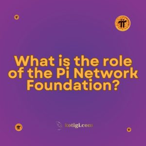 What is the role of the Pi Network Foundation?