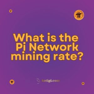 What is the Pi Network mining rate?