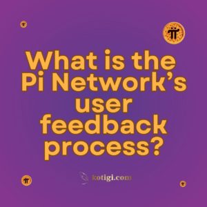 What is the Pi Network’s user feedback process?