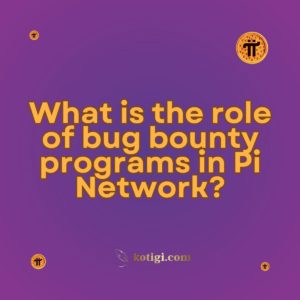 What is the role of bug bounty programs in Pi Network?